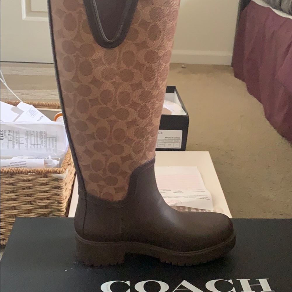 Coach rainboot